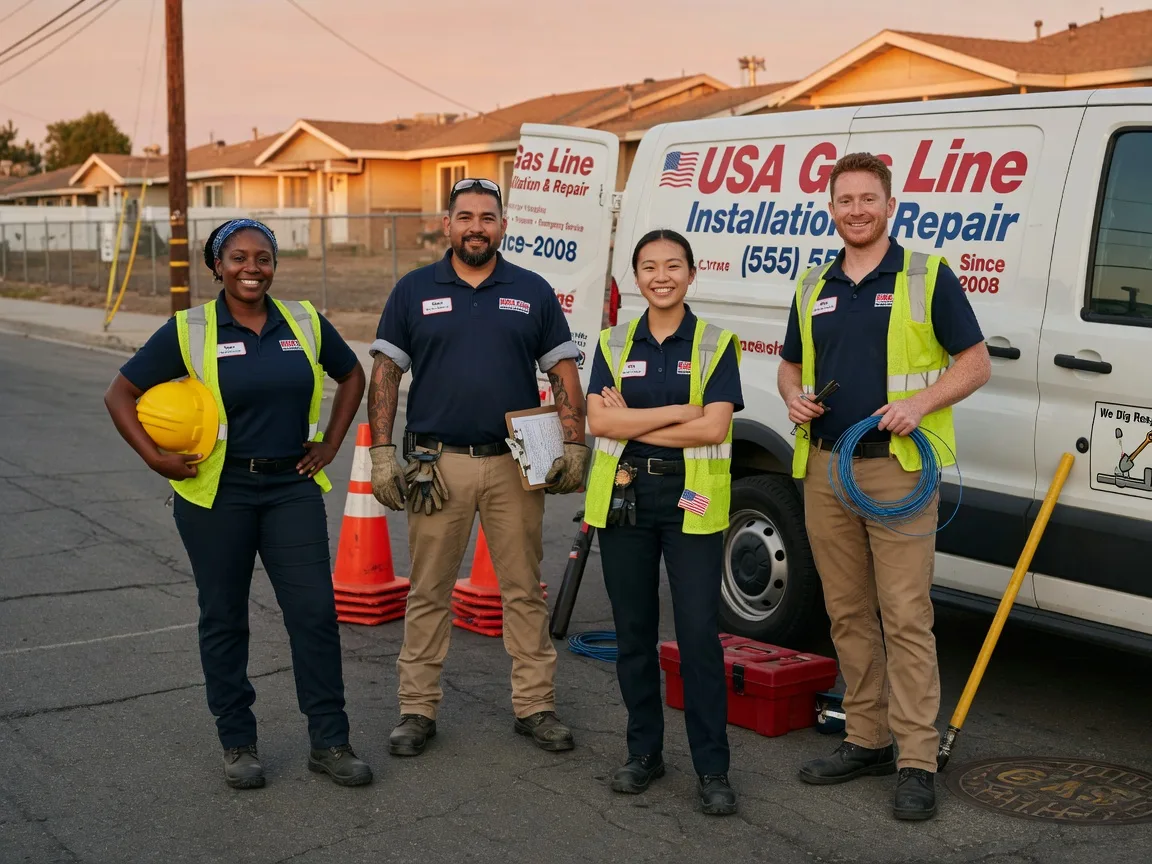 Gas Line Installation company in Kenmare, ND